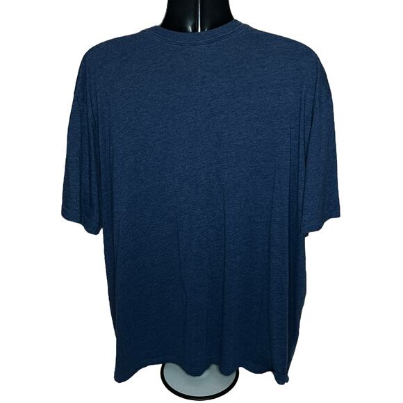 Marvel Avengers Superhero Collage T-Shirt 4X Blue Tee Hulk Iron Man Thor Cap - Picture 2 of 10